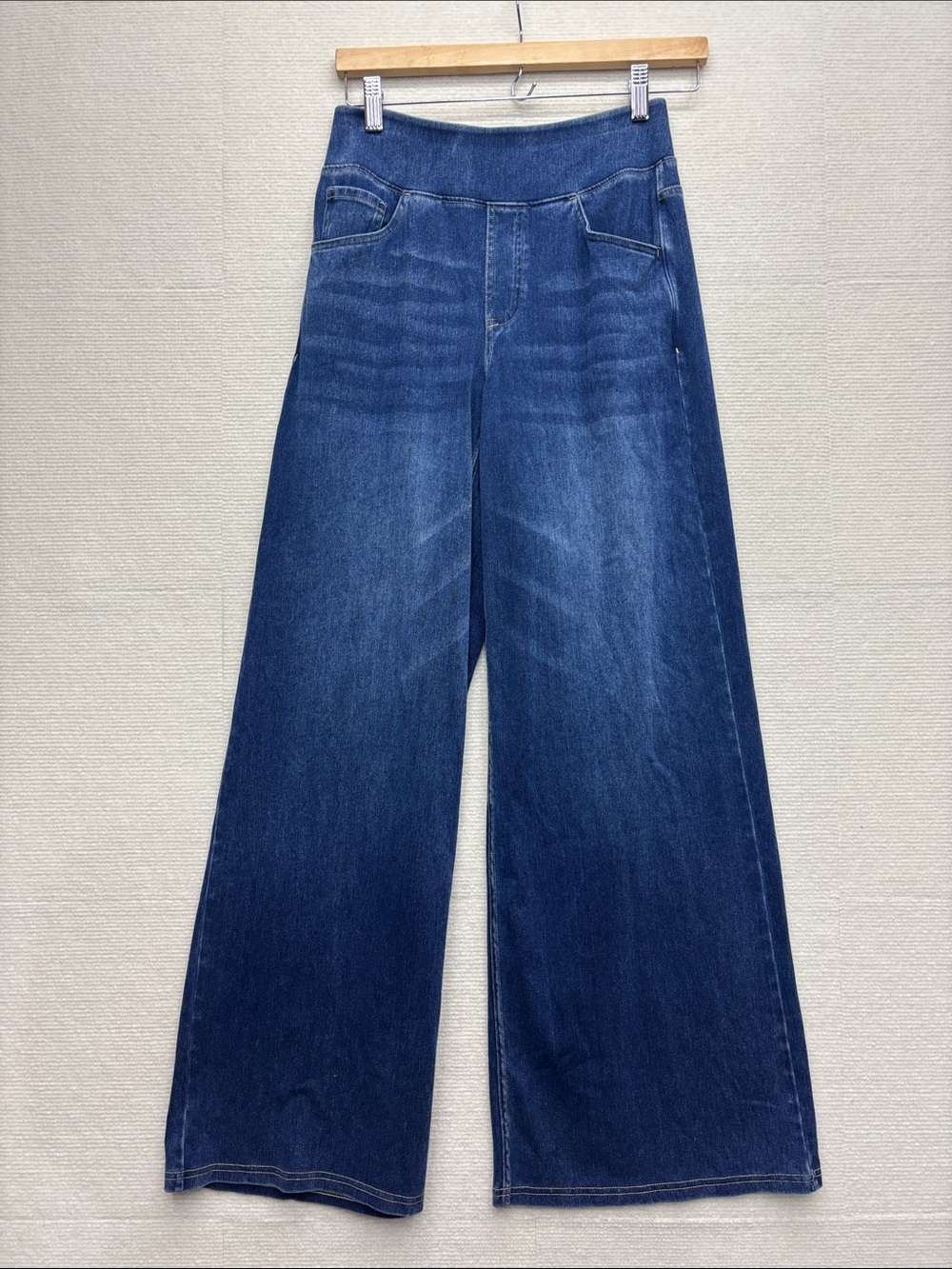 New Halara | flex denim small regular Wide Leg Dark Blue Denim Jeans